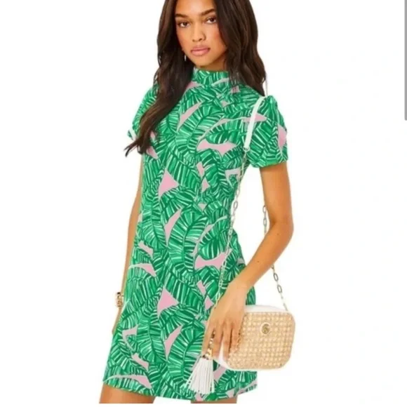 Lilly Pulitzer Small Hallie Short Sleeve Dress - Picture 1 of 7
